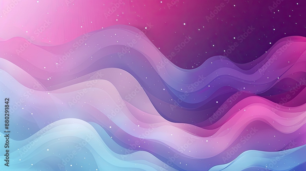 Poster gradient background with soft transitions, versatile for various subjects.