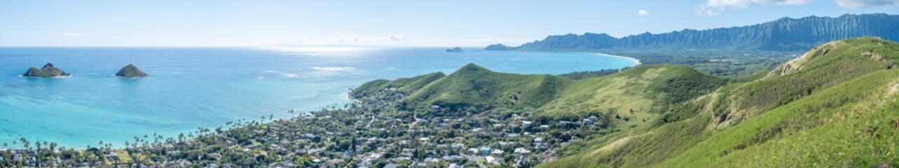 Lani Kai Beach view Moku Iki islands, Pillbox view