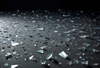 Fototapeta premium broken glass