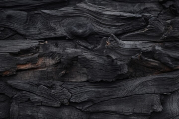 Processed collage of smoking wood planks surface texture. Background for banner, backdrop