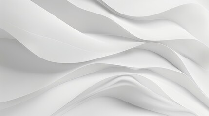 Obraz premium Minimalist white background with light gray accents