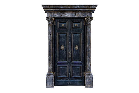 recommend clip art: Door isolated on transparent background