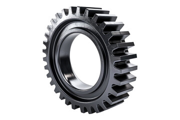 Gear wheel isolated on transparent background