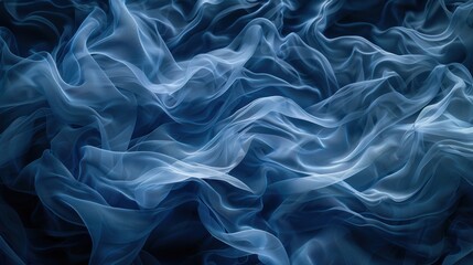 Obraz premium EtherealBlueFabric