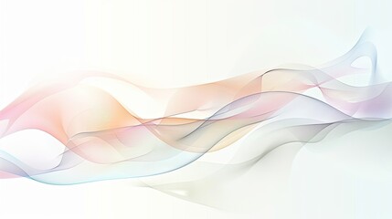 Modern abstract waves in colorfull white, suitable for business themes.