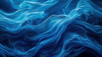 Obraz premium BlueFabricMotion