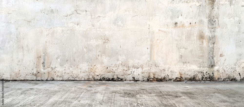 Poster background with a textured dirty white concrete wall for copy space image.