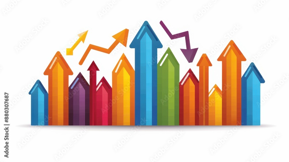 Poster create visually appealing business graphs, charts, diagrams, and bars to enhance your content.