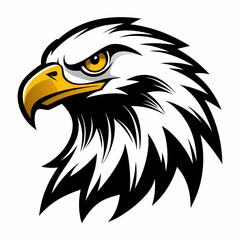 american bald eagle with background
