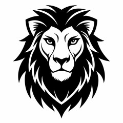 Obraz premium lion head vector