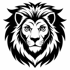 Obraz premium lion head illustration