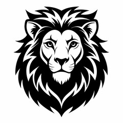 lion head vector
