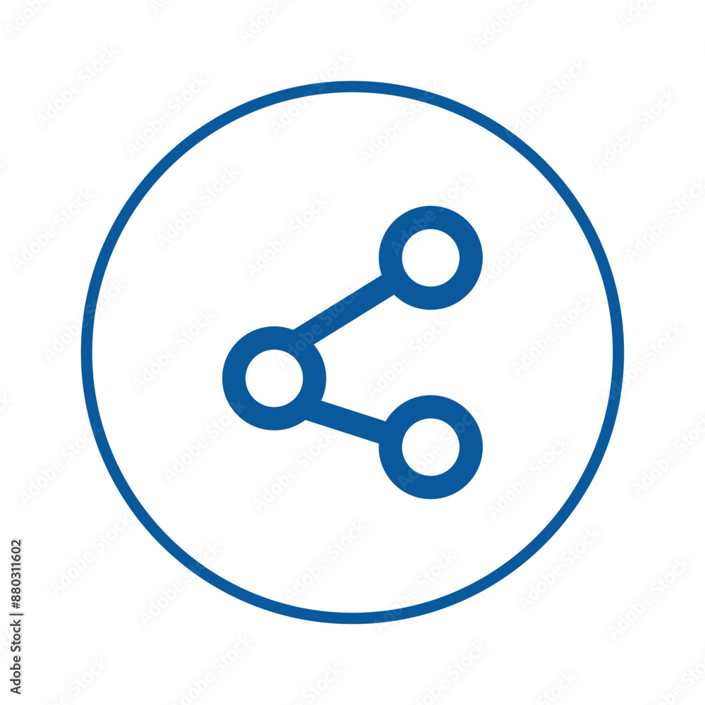 Aufkleber connection icon vector. global network connect icon. simple design on white background. share icon, 