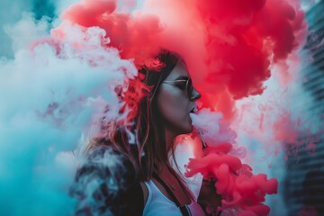 Student Leaders Organizing Vape-Free School Campaign Poster Contest.