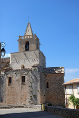 Fototapeta premium clocher du village de Vénasque