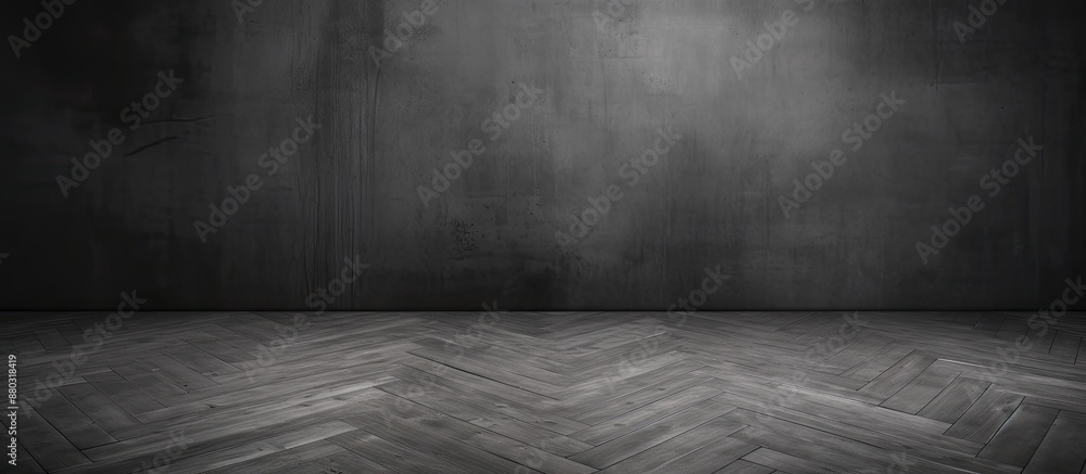 Poster textured gray flooring design with ample copy space image.
