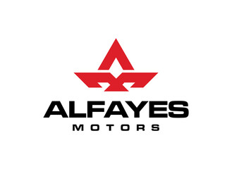 Abstract letter logo design initial business name