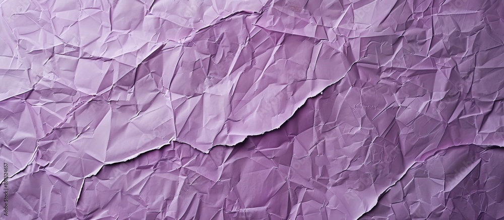 Poster top view of a lavender-hued paper texture backdrop with ample copy space image below.