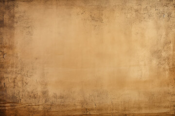 Naklejka premium Processed collage of ancient scroll sheet of brown aged paper texture. Background for banner