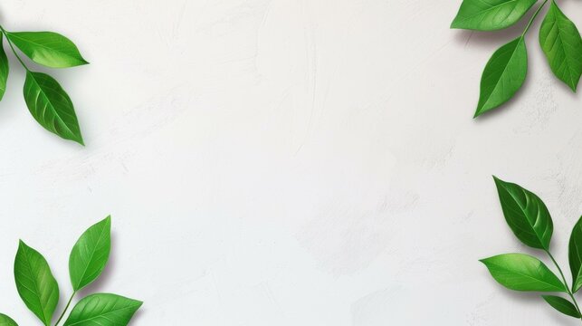 Elegant spa backdrop with marble podium, leaves, and serum drops for showcasing natural cosmetics.