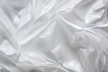 Obraz premium Processed collage of transparent cellophane plastic foil texture. Background for banner, backdrop