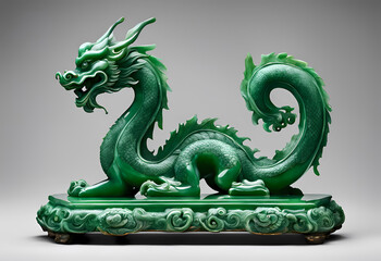 Obraz premium chinese dragon statue