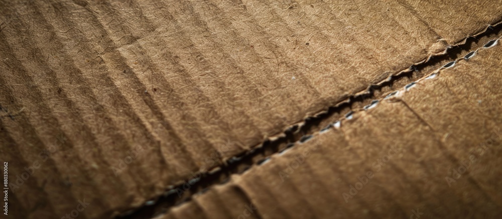 Poster cardboard packaging texture for a copy space image