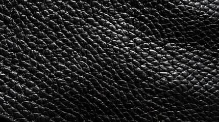 Black Leather Texture Background.