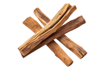 Sandalwood isolated on transparent background