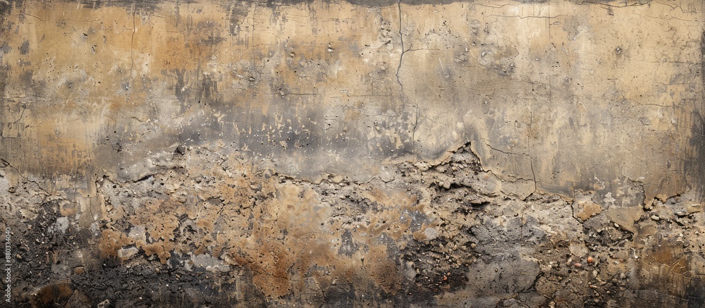 Poster conceptual grunge wall banner with a vintage touch showcasing a textured old cement or stone surface