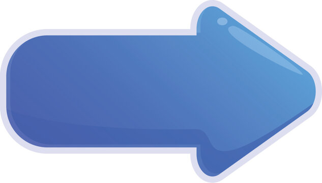 Blue arrow is pointing left, suggesting a direction or choice