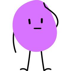 Cute Blob Stickman