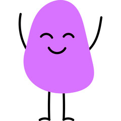 Cute Blob Stickman