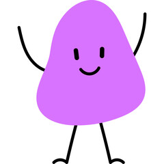 Cute Blob Stickman