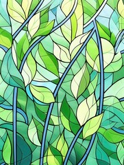 Enchanted Nature in Stained Glass
