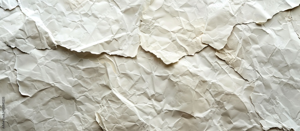 Leinwandbilder old textured white paper suitable for web design screensavers with copy space image
