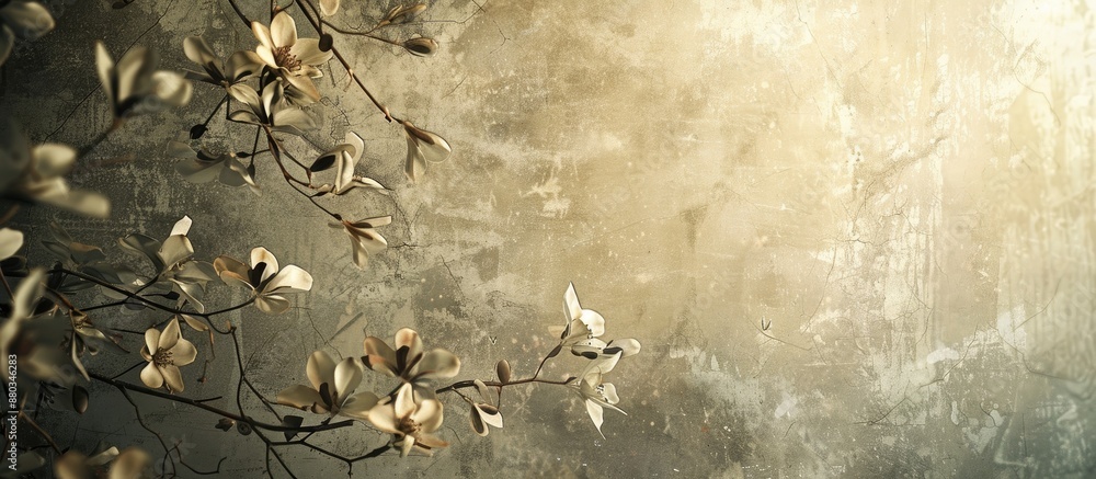 Poster An elegant backdrop with a charming design ideal for a copy space image