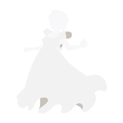 ウェディングドレスを着ている花嫁