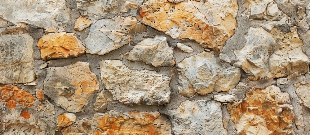 Aufkleber Texture of stone background in a copy space image