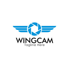 Camera and Wings logo design inspiration