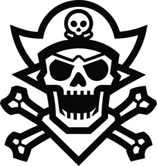 zombie Pirate illustration. pirate, zombie, horror, scary, halloween, cartoon, ghost,  skull, spooky,