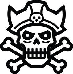 zombie Pirate illustration. pirate, zombie, horror, scary, halloween, cartoon, ghost,  skull, spooky,