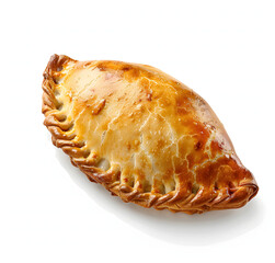 Sacasorla empanada isolated on white background