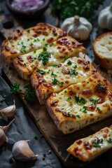 Cheese Garlic Bread, A Savory, Melty Delight