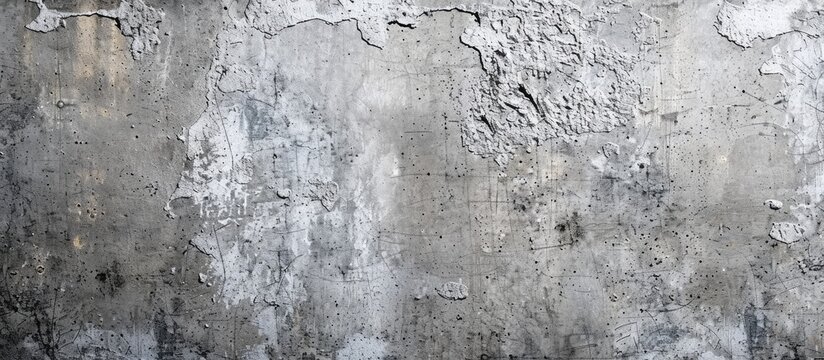 A textured design enhances the cement wall providing a rough appearance with copy space image