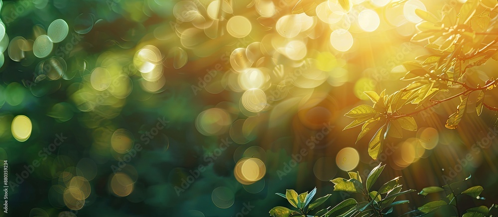 Poster selective focus background with ample copy space image
