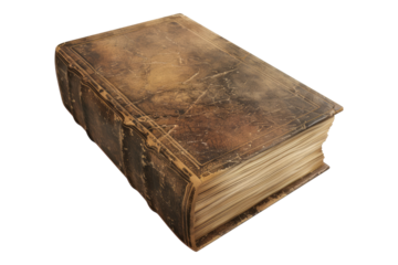 Book isolated on transparent background