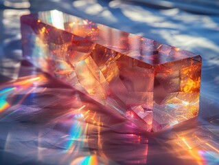 Crystal Prism in Sunlight
