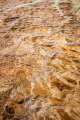 Mound Spring and Jupiter Terrace, Mammoth Hot Springs, Yellowstone National Park, Wyoming, United States of America
