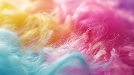 Naklejka premium backround image, small art business, yarn, wool, blurry, colorful, soft, pastel colors